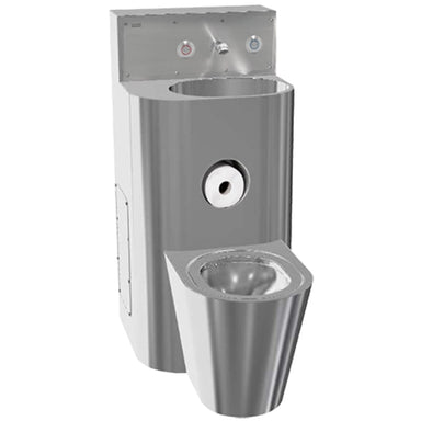 AC04-042 500mm Prison Combination Unit With Centre WC