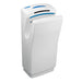 Biodrier business 2 hand dryer in white color at a front angled view