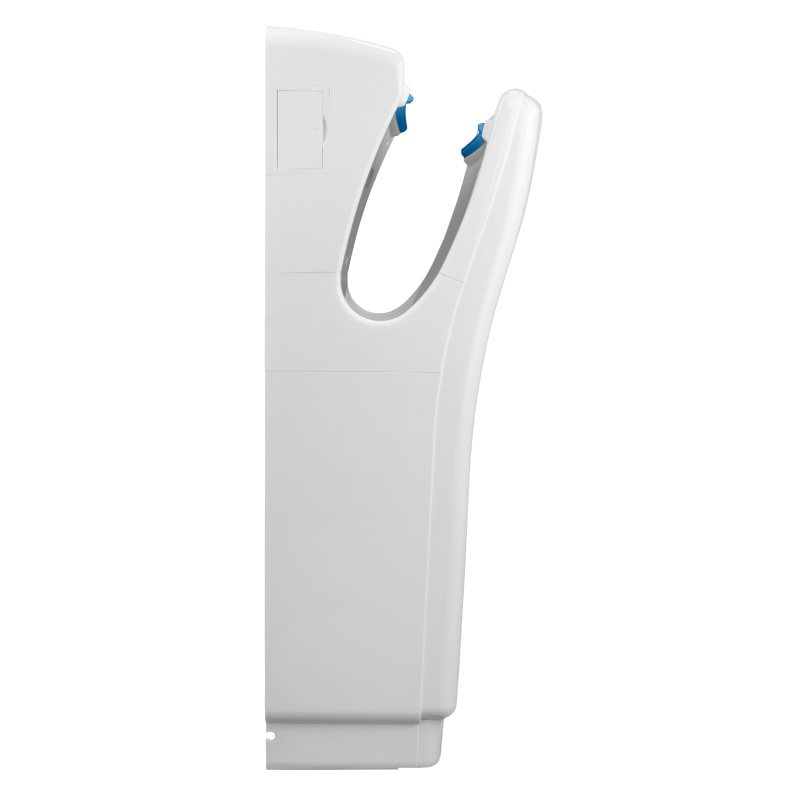 Biodrier business 2 hand dryer in white color at a side view