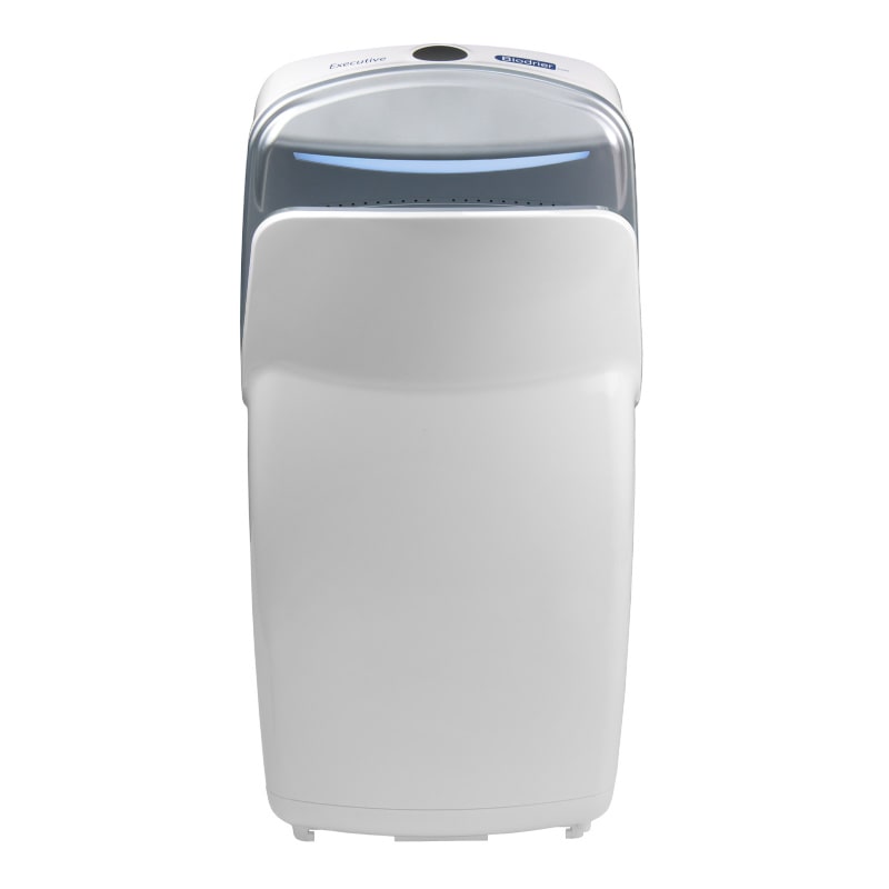 Biodrier Executive white hand dryer in front view