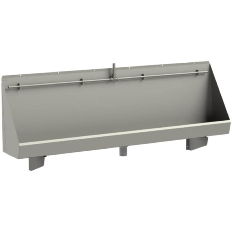 CEN180E Urinal Trough Kit with Exposed Cistern