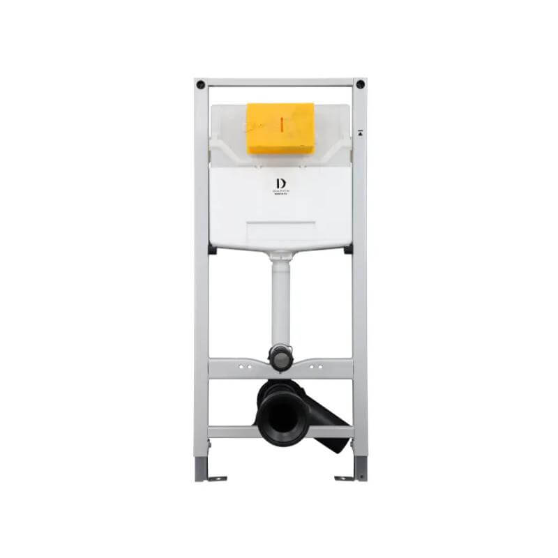 DB5511.P Front View Dolphin Blue Pneumatic Cistern And Frame
