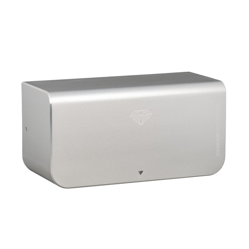 diamond dryer pure in silver color front view
