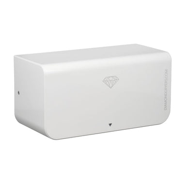 Diamond dryer pure in white color front view