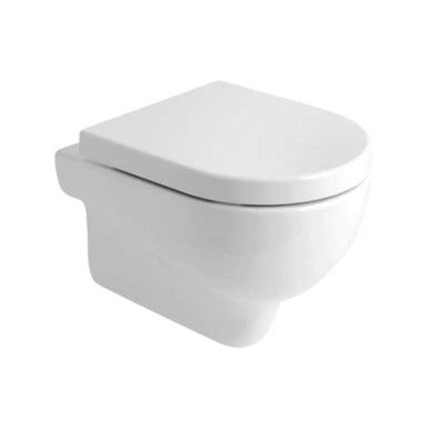 Short Wall Mounted WC Pan And Seat By Dolphin Image