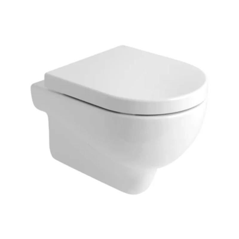 Short Wall Mounted WC Pan And Seat By Dolphin Image