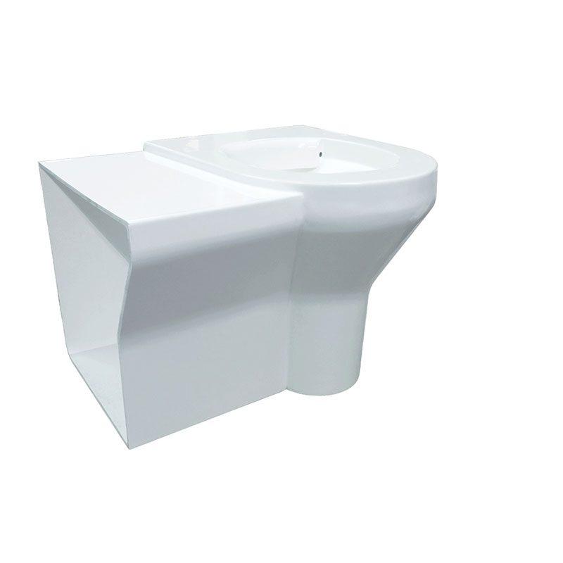 VR01-013 Left Anti Vandal Corner Fit WC Pan
