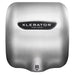 Xlerator XL Brushed Stainless Steel Front View