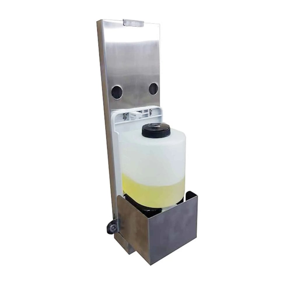Dolphin automatic foam behind mirror soap dispenser for hygienic and modern bathroom solutions.