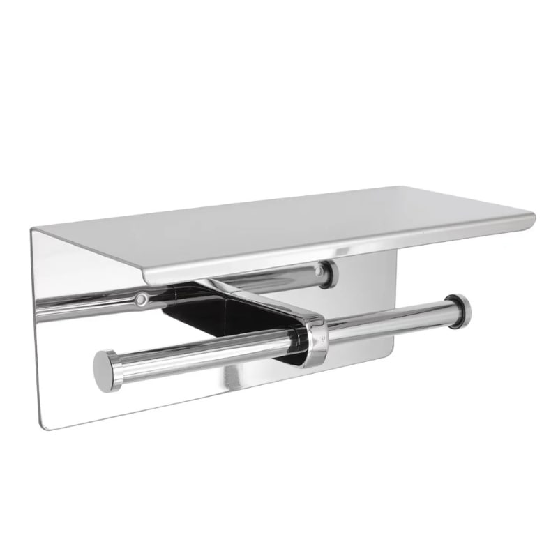 Dolphin BC269 double toilet roll holder with modern design for bathrooms.