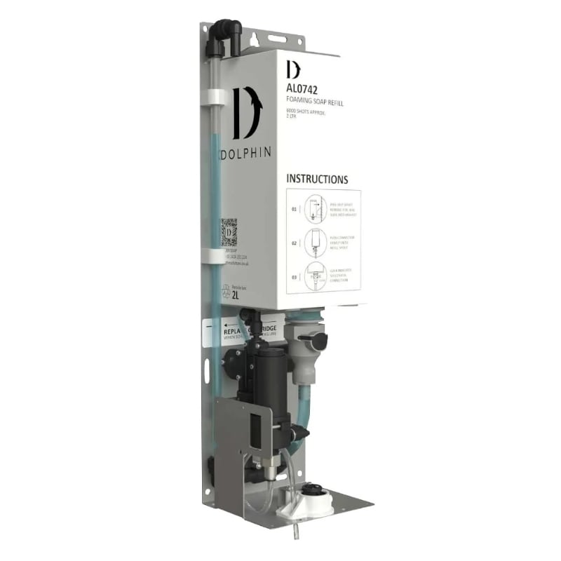 Dolphin Behind Mirror Foam Cartridge Dispenser DS810 – Durable and efficient foam dispenser for commercial use.