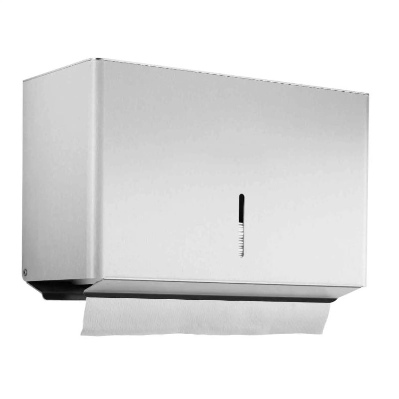 Dolphin DP3102 Paper Towel Dispenser, sleek and durable dispenser for commercial use.
