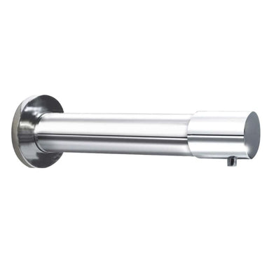 Dolphin wall-mounted soap dispenser for hygienic and sleek bathroom design.