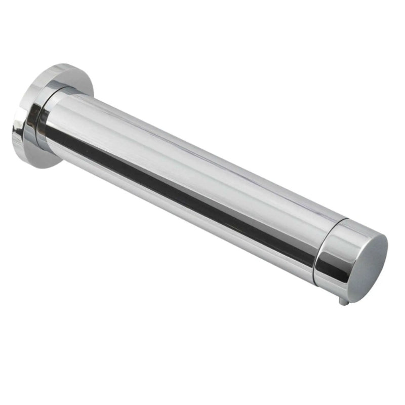 Dolphin wall plate-mounted infrared soap dispenser for touchless hand hygiene.