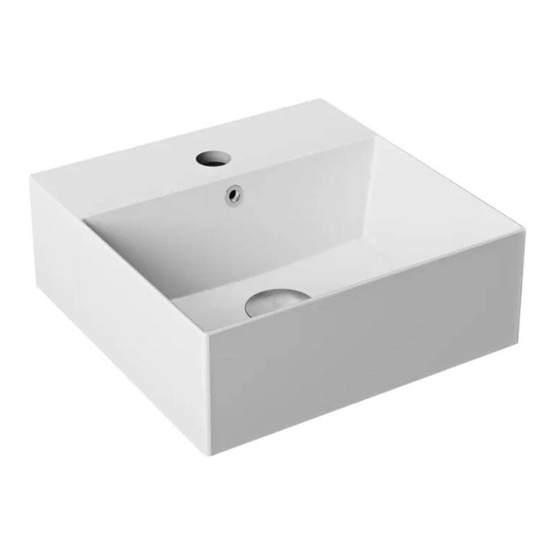 350mm wide square Wall Mounted Basin By Dolphin