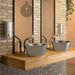 ALGUI Countertop Wash Basin on Floating Countertop