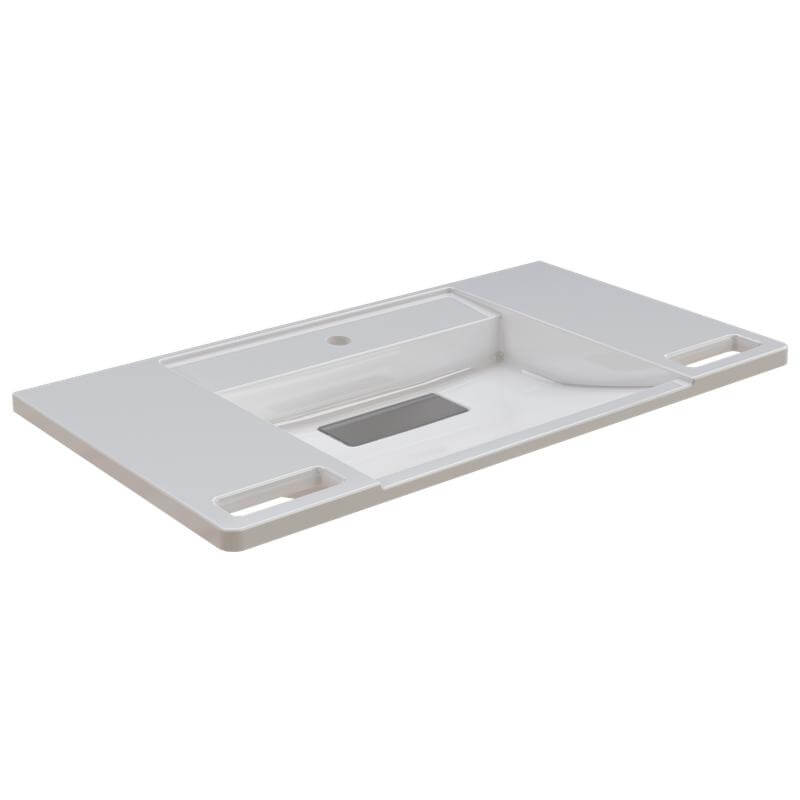 ANMW0002 Front Grab Rails Exos Disabled Washbasin