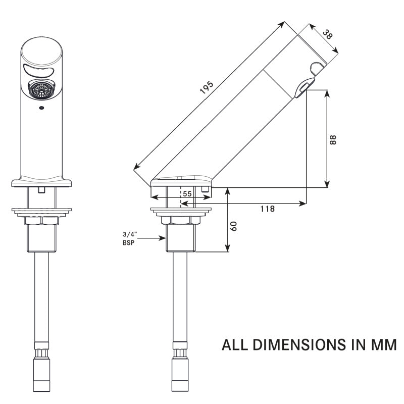 Aquarius A45 Technical Drawings