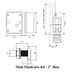 DVS Sensor Operated WC Flush Valve Kit WC03-003
