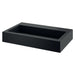 An image of Delabie AQUEDUTO Washbasin Matte Black No Tap Hole