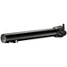 An image of Binoptic Mixer Sensor Tap Cross Wall Mounted Mains in Matte Black Chrome