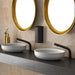Binoptic Mixer Sensor Tap Matte Black 170mm in Public Washroom