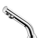 An image of Delabie Binoptic Deck Mounted Tap in Chrome Plated 110mm