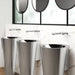 Delabie Binoptic Deck Mounted Tap Chrome Plated 135mm in Public Washroom