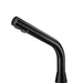 An image of Delabie Binoptic Deck Mounted Tap in Matte Black Chrome 170mm