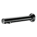 An image of Delabie Binoptic Wall Mounted Tap in Matte Black Chrome 200mm