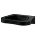 An image of Delabie FRAJU accessible Washbasin Matte Black With a tap hole