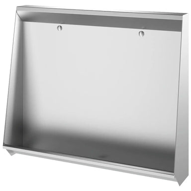 An image of Delabie L Stall Urinal Troughs 1200mm Two Person