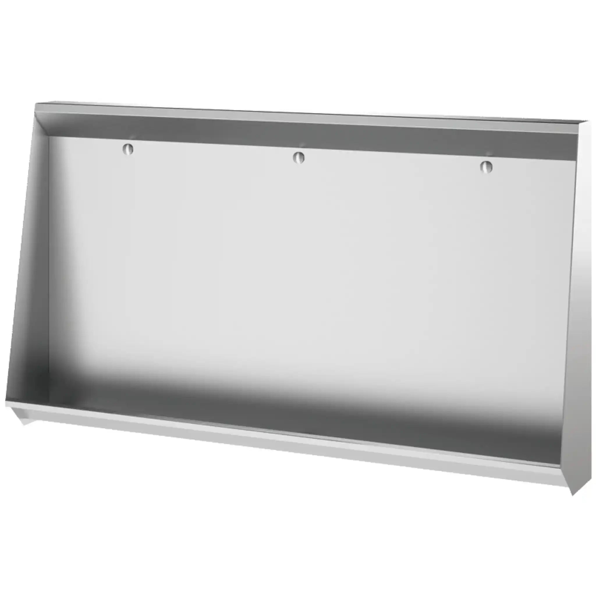 An image of Delabie L Stall Urinal Troughs 1800mm Three Person