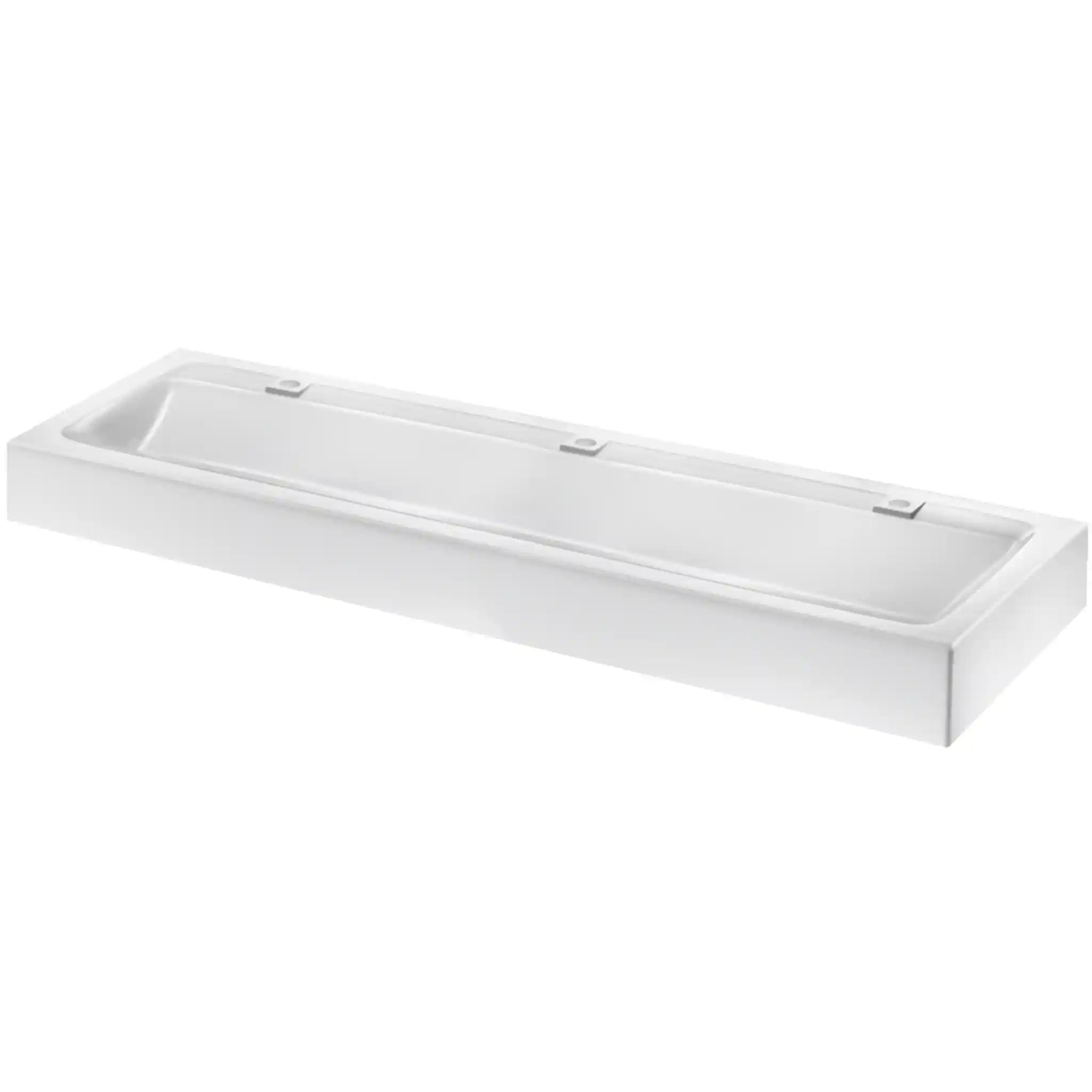 An image of Delabie MINERALCAST Wash Trough 1800mm Central Tap Hole
