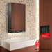 Delabie Mirror Cabinet 4 in 1 600mm installed on the wall