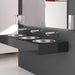 Delabie Tempomatic Mix 4 Mains Cross Wall-mounted in Public Washroom