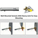 A image showing the Delabie Tempomatic Mix 4 Wall Mounted Version With Nanny Joints For Easy Mounting