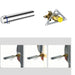 A image showing the Delabie Tempomix 3 wall mounted tap with nanny joint and installation instructions 