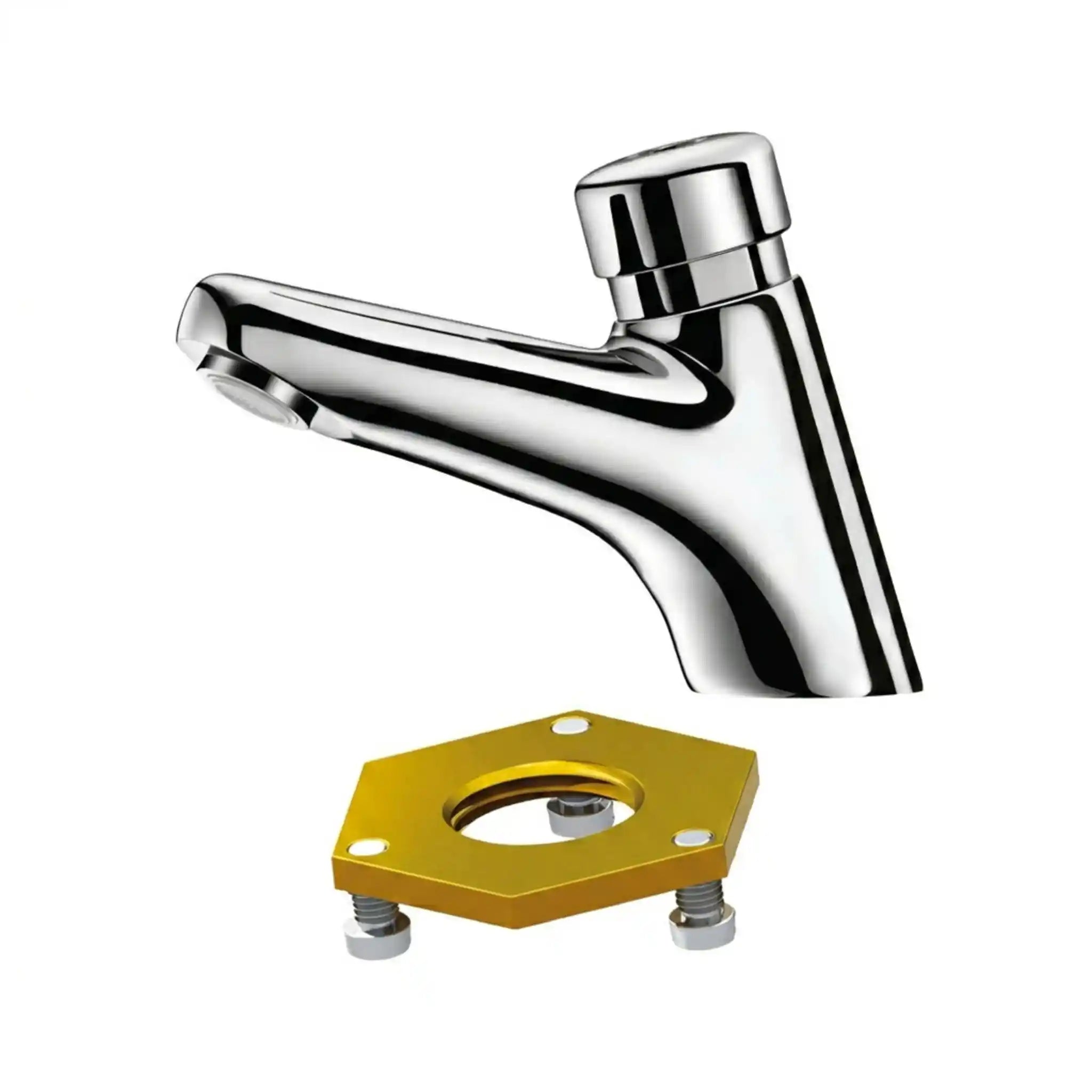 A image of the Delabie Tempostop 2 with a reinforced back nut for mounting