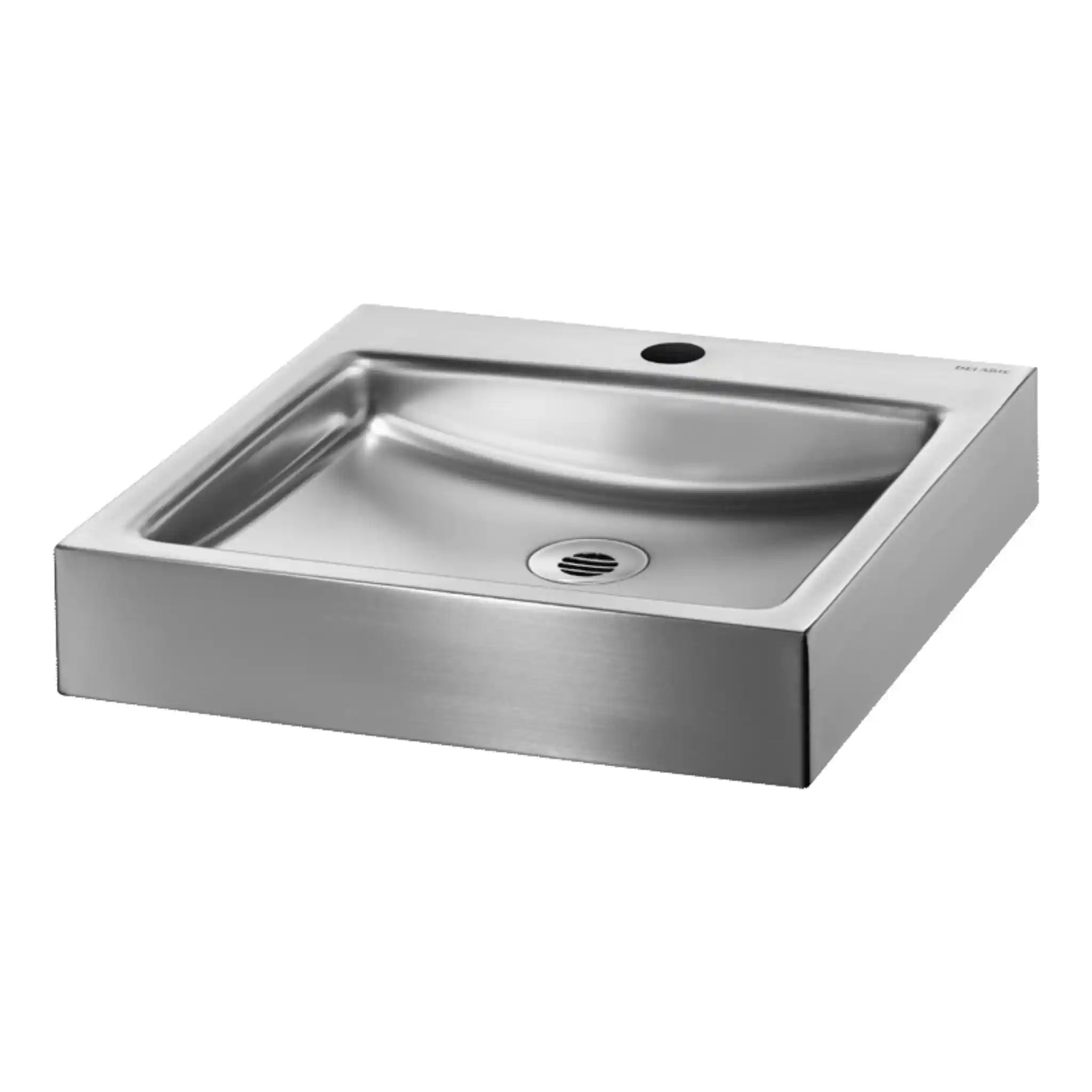 An image of Delabie UNITO Washbasin Countertop Polished Satin Finish Central Tap Hole
