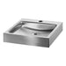 An image of Delabie UNITO Washbasin Countertop Polished Satin Finish Central Tap Hole