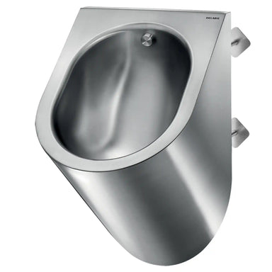 An image of Delabie Vandal Resistant Delta Urinal Through Wall Installation