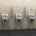 Delta Wall Hung Urinal in Public Washroom