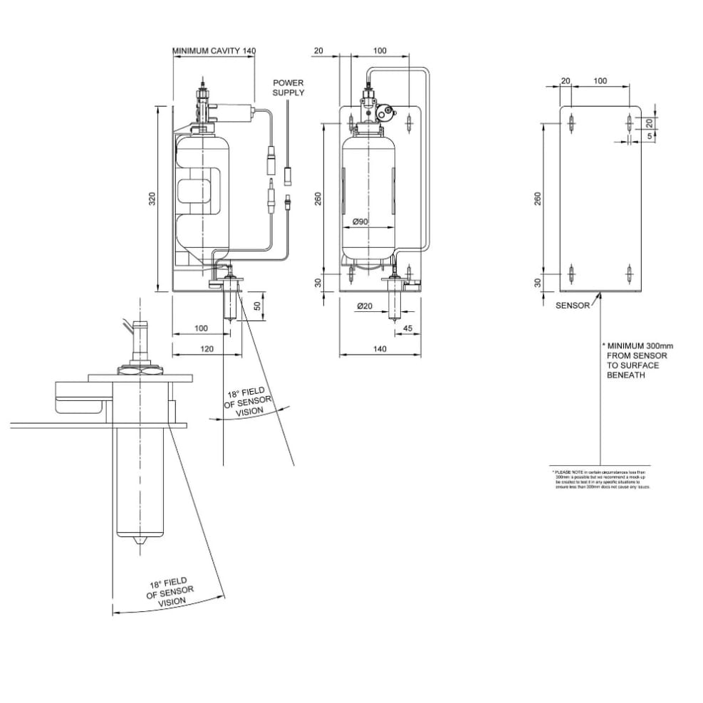 Technical Drawing Of The Dolphin BC634 