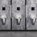 Delabie Fino Urinal Polished Satin Finish Rear Water Inlet Recessed n Public Washroom