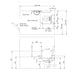 A image showing the technical drawing for the Fitzroy Of London DM215K/1TH Doc M Pack