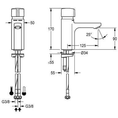 Franke F5 Mix Technical Drawings