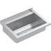 Franke Planox Stainless Steel Wash Trough 600mm with no tap hole 