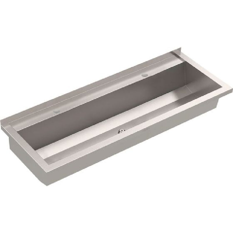 Franke Planox Stainless Steel Wash Troughs — Flush Fittings