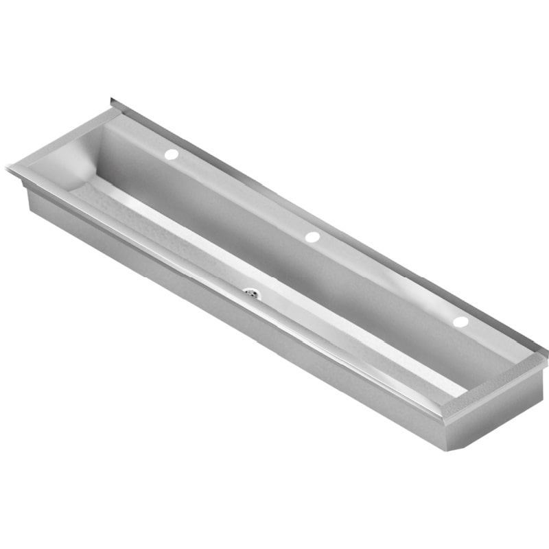 Franke Planox Stainless Steel Wash Troughs — Flush Fittings